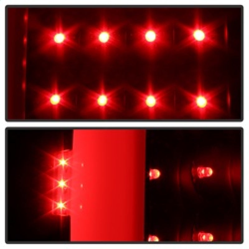 xTune 9038518 07-13 fits GMC Sierra 1500 LED Tail Lights - Black Smoke (ALT-ON-