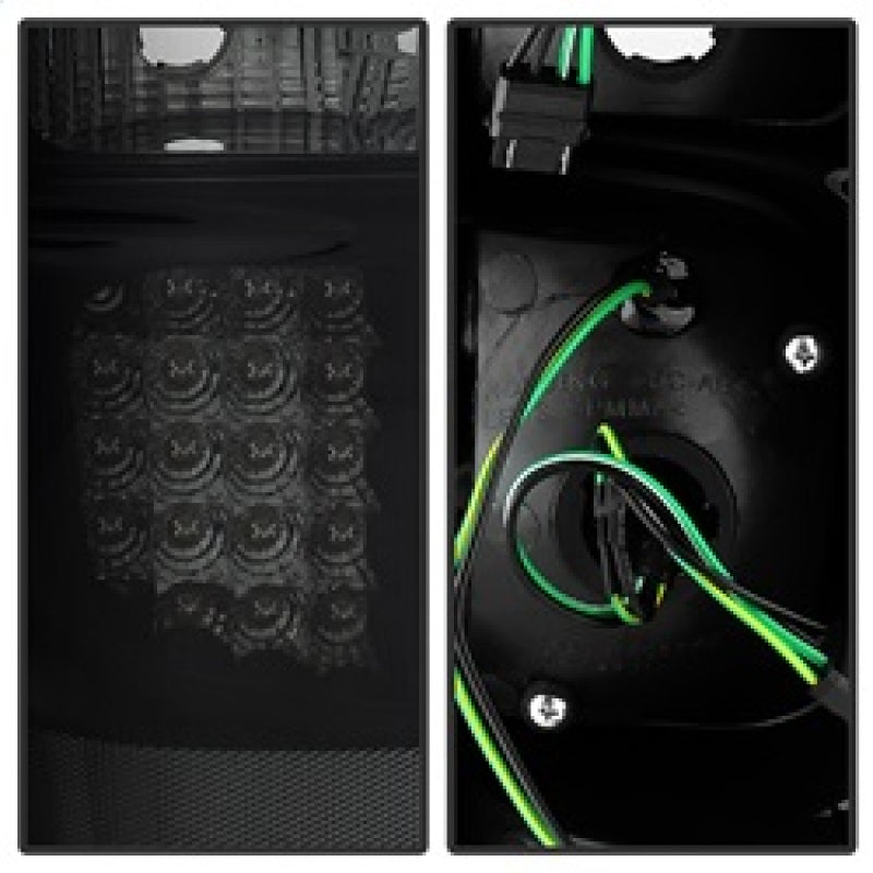 9033926 Xtune Mc Yukon/Yukon Denali LED Tail Lights Black Smoked ALT-JH-CSUB07
