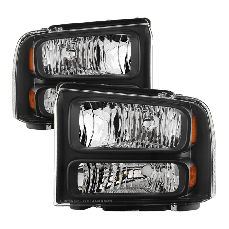 9032998 Xtune fits Ford 99-04 F250 F350 F450 Superduty Excursion Headlights Bl