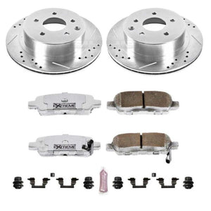 PowerStop K103-26 03-05 fits Infiniti G35 Rear Z26 Street Warrior Brake Kit