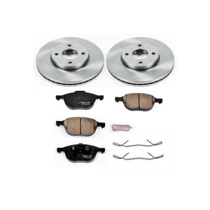 PowerStop KOE1377 fits Ford 05-07 Focus Front Autospecialty Brake Kit