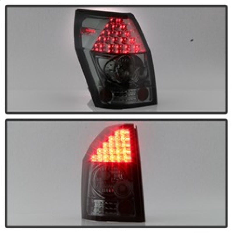 Spyder 5002402 fits Dodge 05-08 Magnum LED Tail Lights Smoke ALT-YD-DMAG05-LED-