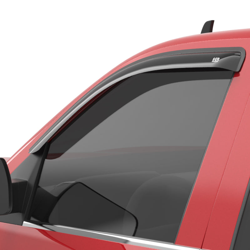 EGR 14+ Chev Silverado Reg Cab Tape-On Window Visors - Set of 2
