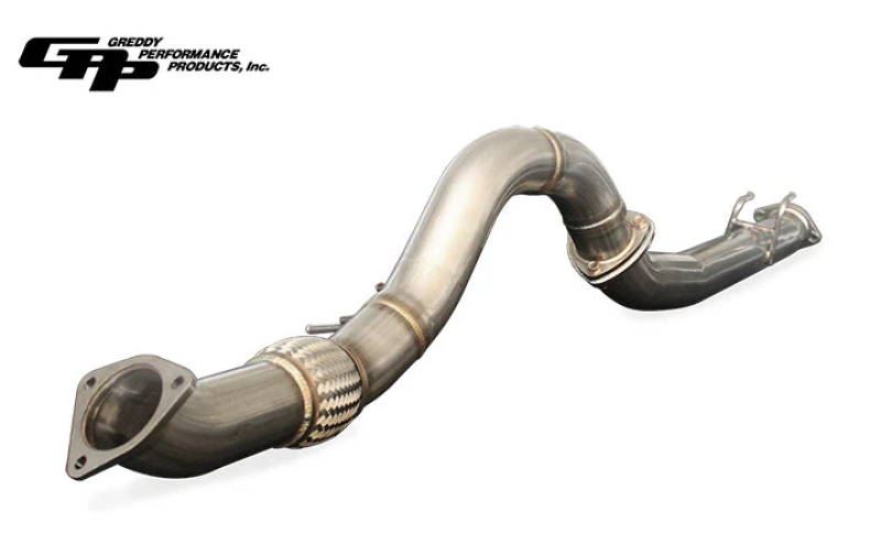 GReddy 10558602 2017+ fits Honda Civic Type R EXR 3in Front Over Pipe & Mid Pipe