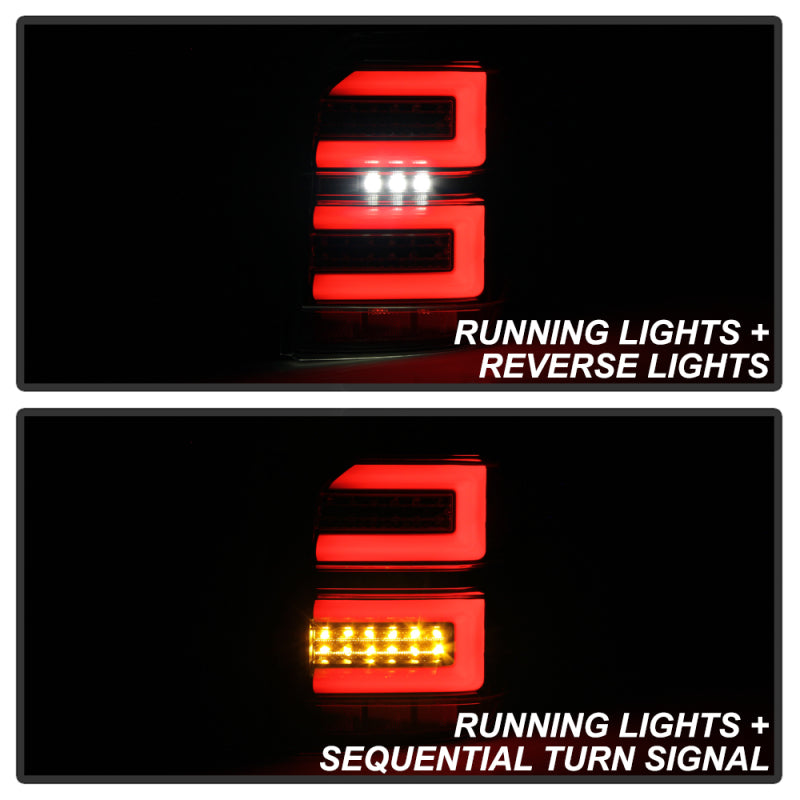 Spyder 5087812 fits Toyota 10-14 4Runner LED Tail Lights - Sequential Turn Sign