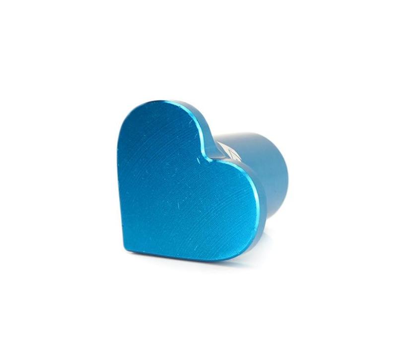 NRG DB-H003BL Heart Shape Drift Button fits Honda - Blue