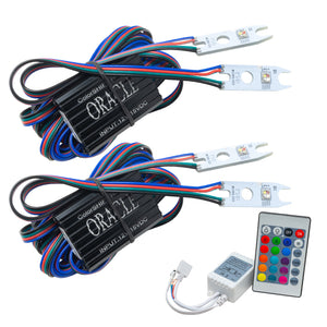 ORACLE Lighting 2395-504 Oracle 15-17 fits Ford F-150 Headlight DRL Upgrade Kit - ColorSHIFT w/ Simple Controller