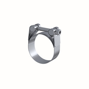 MBRP GP20200 MBRP Universal 2in Barrel Band Clamp - Stainless (NO DROPSHIP)