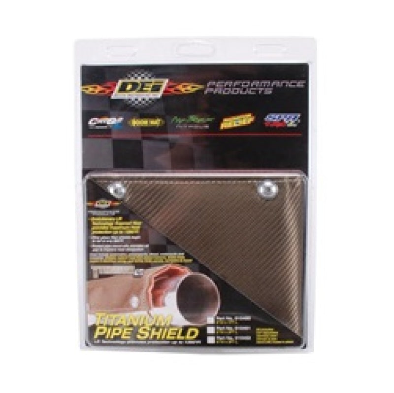 DEI  10450 Pipe Shield w/Stainless Steel Clamps - 6in x 12in - Titanium