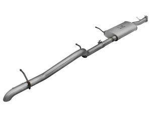 AFE 49-08040 on Exhaust System, Cat Back Aluminized Hi-Tuck 07-14 fits Jeep Wra