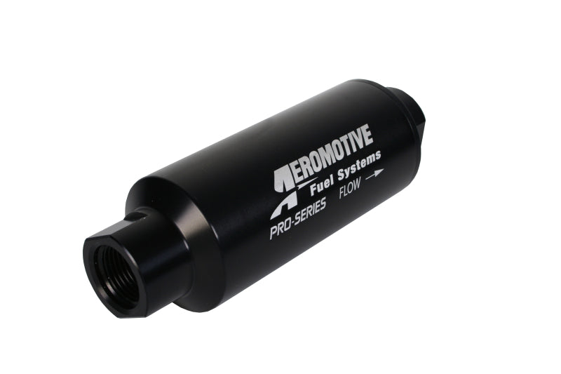 Aeromotive  12342 Pro-Series In-Line Filter - AN-12 - 40 Micron SS Element - Nic