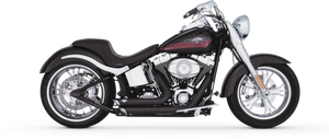 Vance & Hines 86-09 Harley-Davidson Softail Shortshots Staggered Exhaust