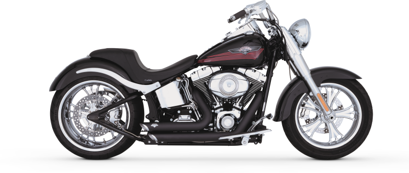 Vance & Hines 86-09 Harley-Davidson Softail Shortshots Staggered Exhaust