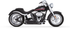 Vance & Hines 86-09 Harley-Davidson Softail Shortshots Staggered Exhaust