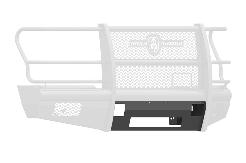 Road Armor 617V-NWP 17-20 fits Ford F-250 Vaquero Front Non-Winch Plate Non-Winch Plate - Tex Blk