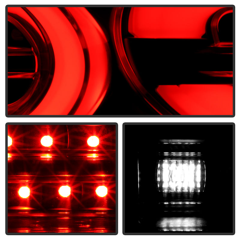 Spyder 5087218 fits Chevy 16-18 Camaro Halogen LED Tail Lights Black ALT-YD-CCA