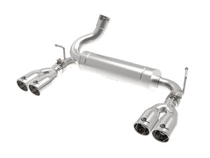 AFE 49-38086-P  Series 2.5in 304 SS Axle-Back Exhaust Polished 07-18 fits Jeep