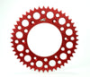 Renthal 189U-420-49GRRD fits 86-02 fits Honda CR 80 Rear Grooved Sprocket - Red