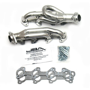 JBA 1949S-1JS 02-03 fits Dodge Ram 4.7L PowerTech 1-1/2in Primary Silver Ctd Cat4Ward Header
