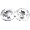 PowerStop fits Toyota 03-09 4Runner Front Evolution Drilled & Slotted Rotors -