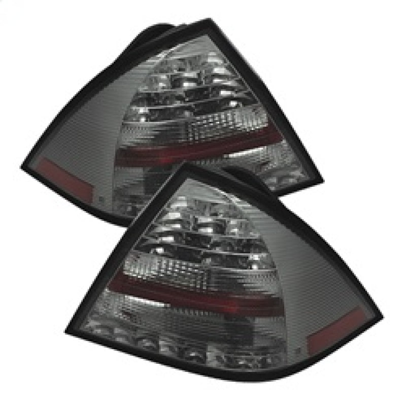Spyder 5069986 fits Mercedes Benz W203 C-Class 4DR Sedan LED Tail Lights Smoke