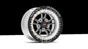Weld 793B510214F RT Full Throttle 15x10 / 5x4.5 / 7.5in. BS Black Wheel - Sin