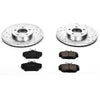 PowerStop K1318 fits Ford 96-99 Taurus Front Z23 Evolution Sport Brake Kit