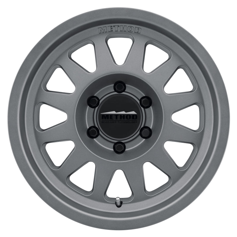 Method MR70468060800 MR704 16x8 0mm Offset 6x5.5 106.25mm CB Matte Titanium Wheel