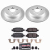 Power Stop 10-12 Infiniti FX35 Rear Z23 Coated Brake Kit