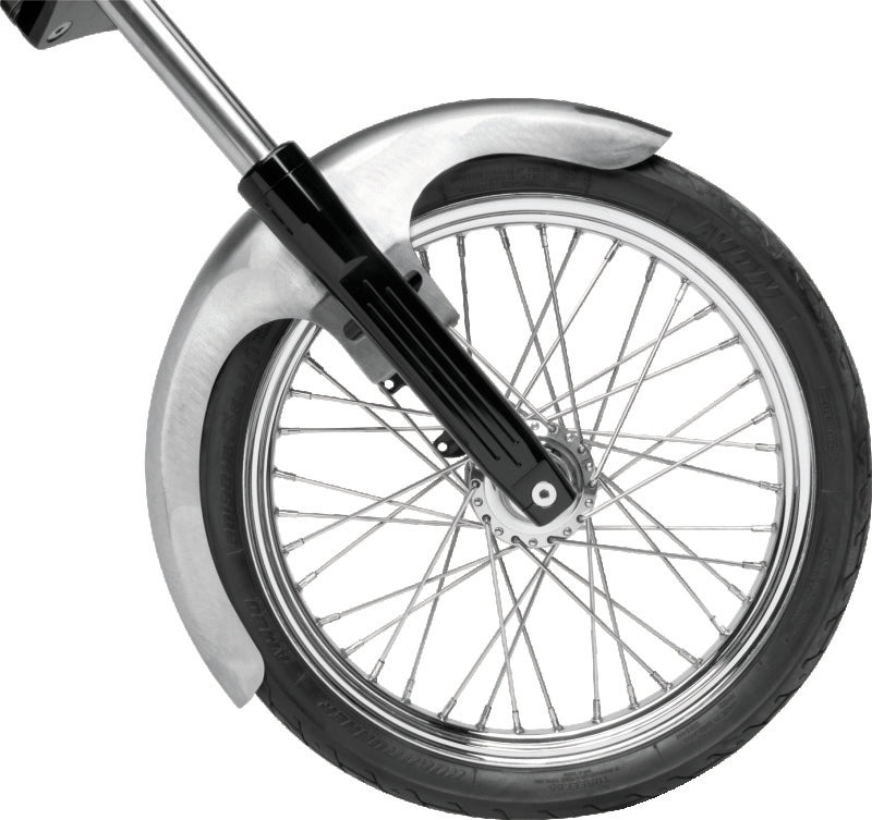 Bikers Choice 489663 Outlaw Raw Front Fender Wide Glide 21 Inch Wheel Undrilled