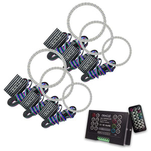 ORACLE Lighting 2350-333 Oracle fits Infiniti QX56 11-13 Halo Kit - ColorSHIFT w/ 2.0 Controller