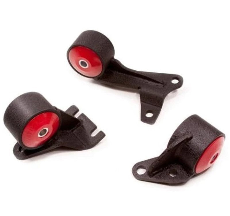 Innovative 19153-60A 88-91 Civic D-Series Black Steel Mounts 60A Bushings (Wagon 4WD Cable)