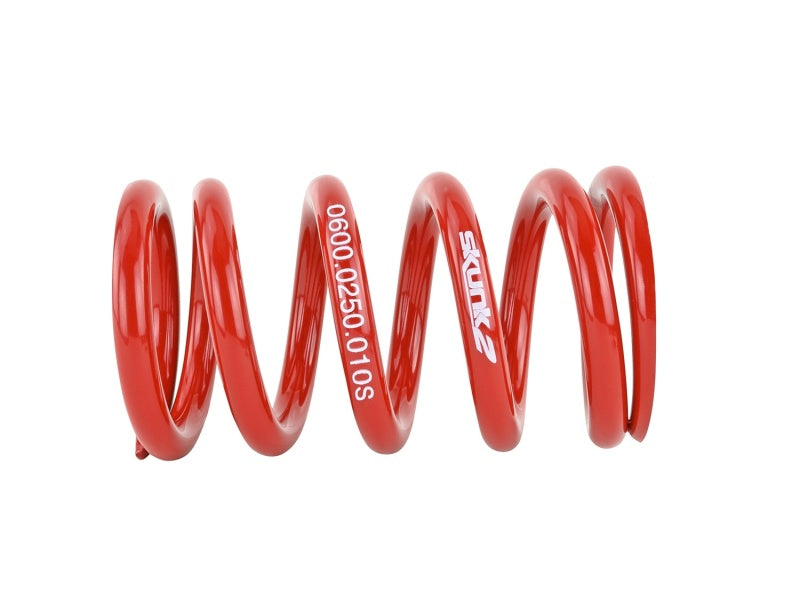 Skunk2 Racing 521-99-1000 Skunk2 Universal Race Spring (Straight) - 6 in.L - 2.5 in.ID - 10kg/mm (0600.250.010S)