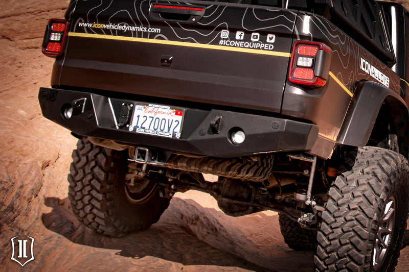 ICON 25166 2020+ fits Jeep Gladiator JT Pro-Series Rear Bumper