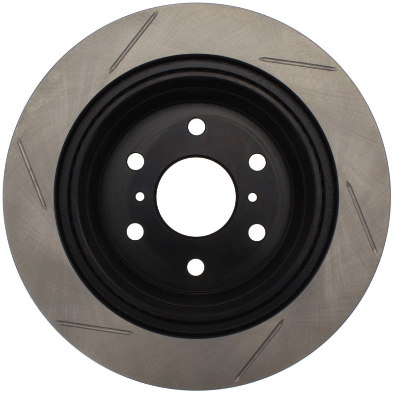 Stoptech 126.66065SL PowerSlot Chevrolet Avalanche/Silverado/Suburban/Tahoe / GMC Yukon Left Slotted Rear Rotor