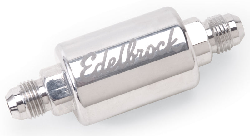 Edelbrock 8129 Replacement Polished Filter for 8128