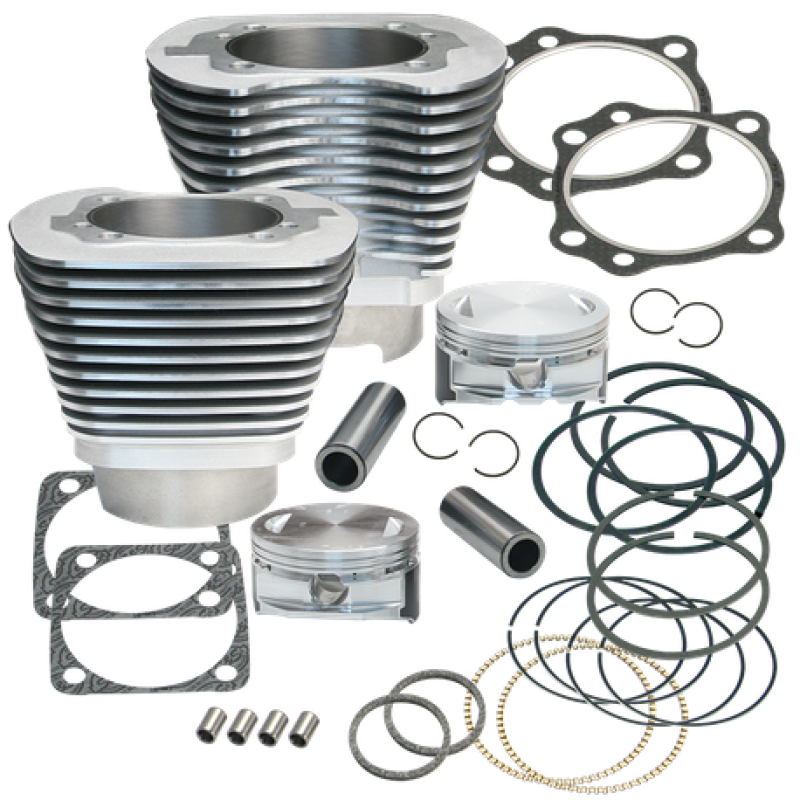 S&S 910-0218 Cycle 99-06 BT 4-1/8in Bore Cylinder Kit For Early Production S&S T