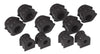Prothane 8-1143-BL 06+ fits Honda Civic Front/Rear Sway Bar Bushing Kit - Black