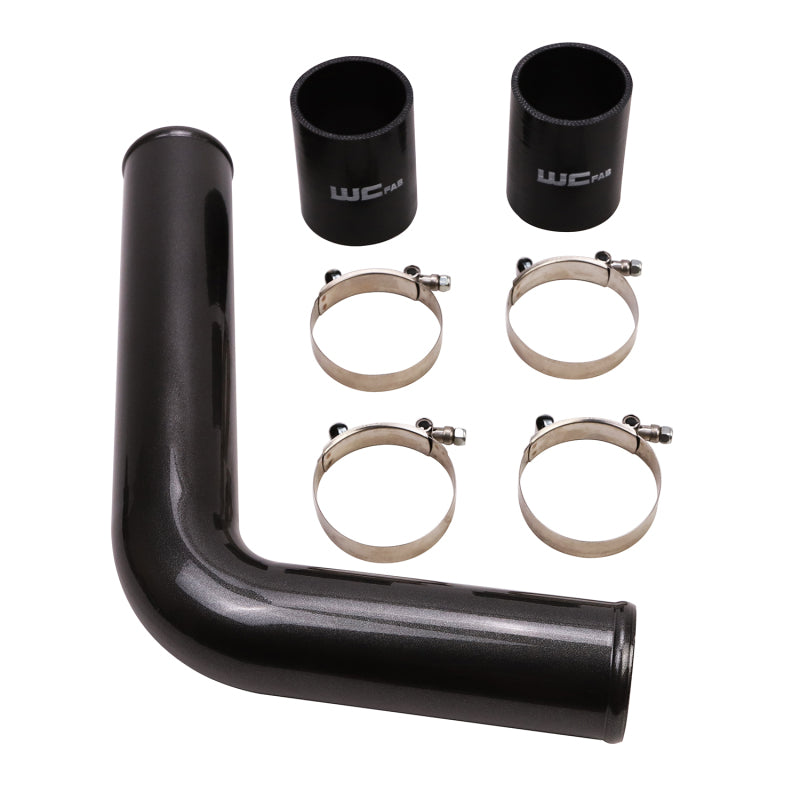 Wehrli 03-07 Cummins 5.9L Driver Side 3in Intercooler Pipe - Illusion Blueberry