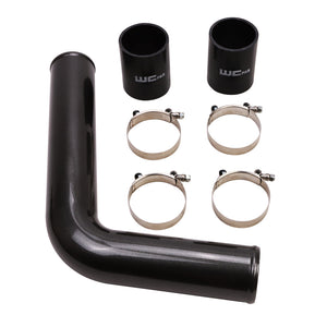Wehrli 03-07 Cummins 5.9L Driver Side 3in Intercooler Pipe - Chevy Orange