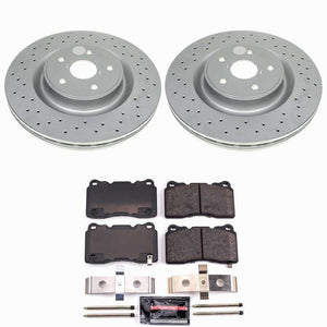 Power Stop 2021 Subaru WRX Front Z23 Coated Brake Kit