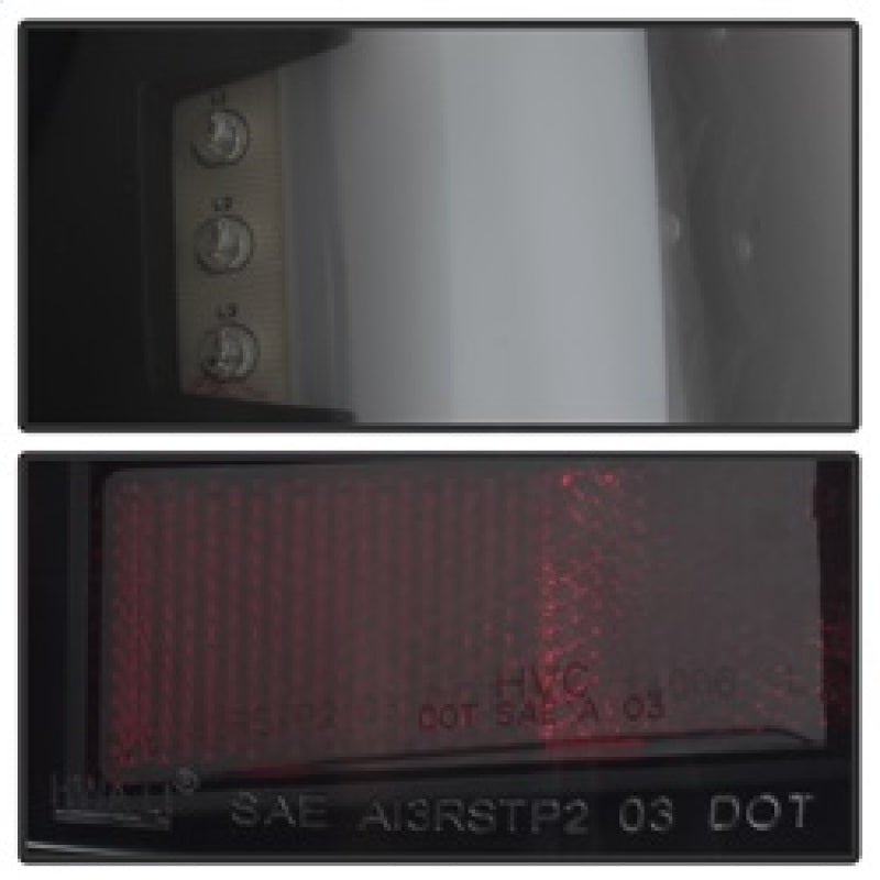 SPYDER 9038556 xTune fits Toyota Tacoma LED Tail Lights Blk Smk