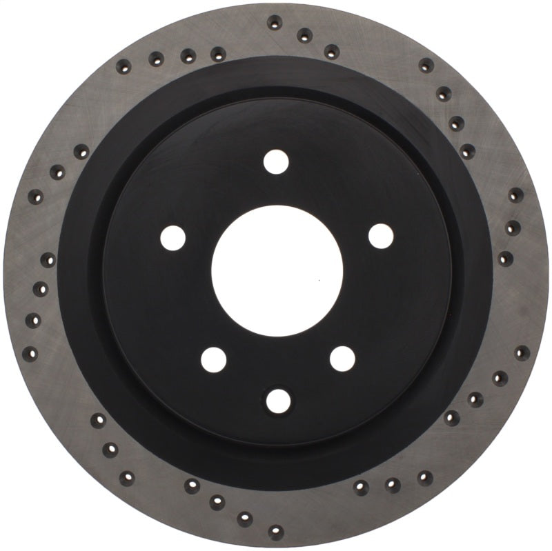 Stoptech 128.42088L 08-09 Infiniti EX35 / 05-08 G35 / 09 G37 / 06-09 M35/M45 Drilled Left Rear Rotor