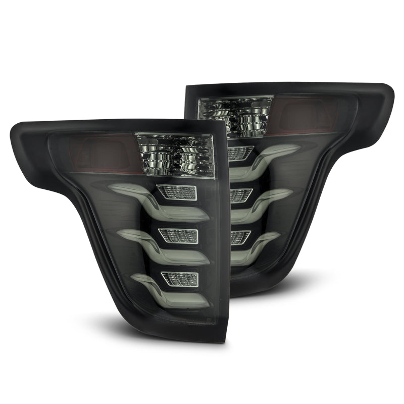 AlphaRex 660010 11-15 fits Ford Explorer PRO-Series LED Tail Lights Jet Black