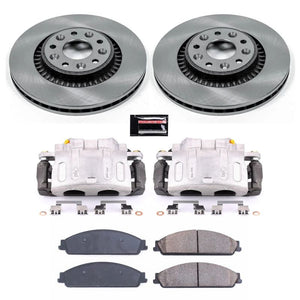 Power Stop KCOE4599A 08-09 fits Ford Taurus X Front Autospecialty Kit w/Cals