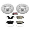 PowerStop K6816 fits Ford 13-19 Fusion Front Z23 Evolution Sport Brake Kit