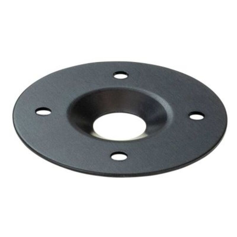 Moroso 71496 Large 1-3/4in Diameter Quick Fastener Reinforcing Plates - Black (1