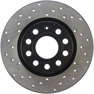 Stoptech 128.33099R 06-11 Audi A3 / 06-09 VW GTI Mk V / 05-10 Jetta (Exc Wagon) Drilled Right Rear Rotor