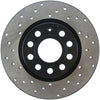 Stoptech 128.33099R 06-11 Audi A3 / 06-09 VW GTI Mk V / 05-10 Jetta (Exc Wagon) Drilled Right Rear Rotor