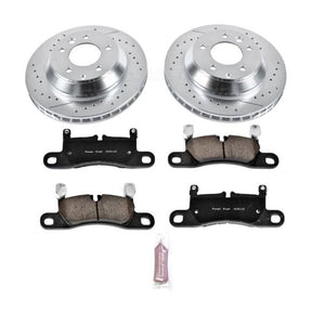 PowerStop K5979 fits Porsche 11-18 Cayenne Rear Z23 Evolution Sport Brake Kit